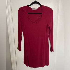 Trendyland | Bodycon Dress Maroon
